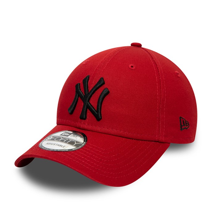 New York Yankees League Essential 9FORTY Lippis Punainen - New Era Lippikset Outlet FI-439862
